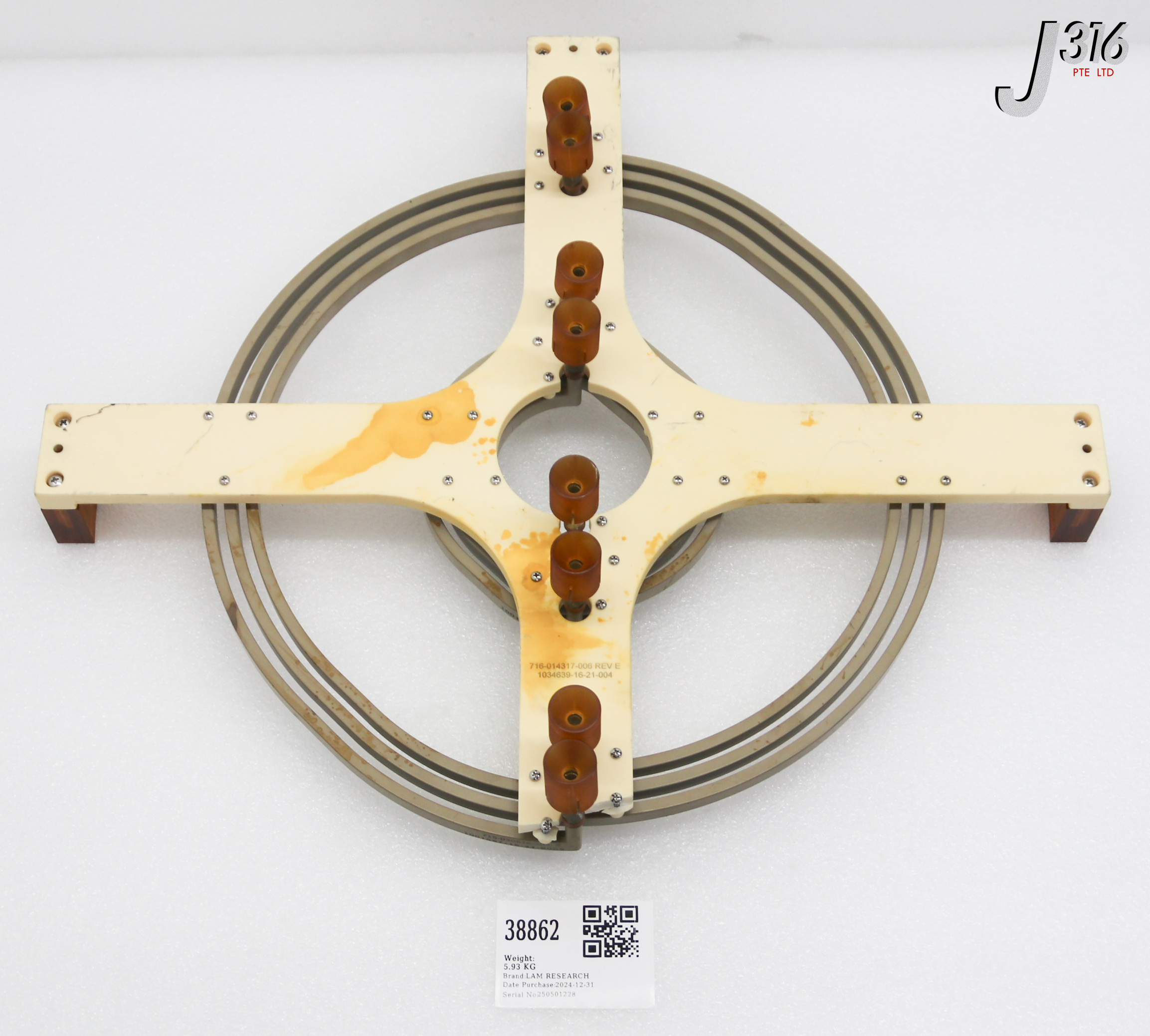 38862 LAM RESEARCH ASSY, TCP COIL, TCCT (PARTS) 853-031436-111